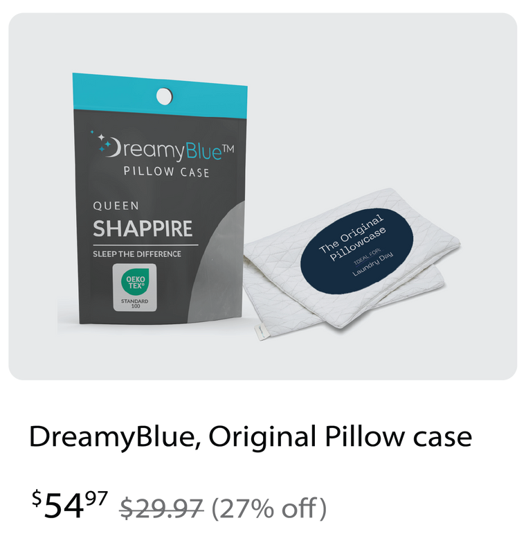 DreamyBlue, Original Pillow case